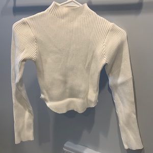 Medium Cream cropped sweater